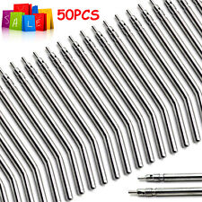 50 x Dental Air Water Spray Triple Syringe Metal Autoclavable Nozzles/Tips/Tubes picture