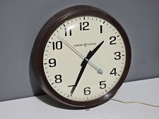 Vintage General Electric GE Industrial School Clock Model 2012 picture
