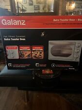 GALANZ RETRO BLUE TOASTER OVEN 0.9 Cubic Feet picture