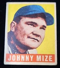 Johnny Mize 1949 Leaf #46   picture