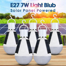 E27 7W/ 12W LED Globe Bulb Lamp Home Camping Solar Hunting Emergency Outdoor picture