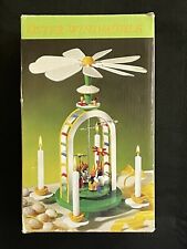 Vintage German Easter Windmill with Bunnies, Flowers, Candles picture