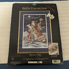 Dimensions Gold Collection Christmas Midnight Ride #8617 Counted Cross Stitch picture