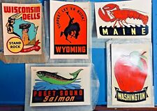 VINTAGE WATER DECAL STICKERS picture