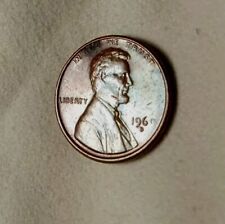 1969D Lincoln Penny (Error at the number