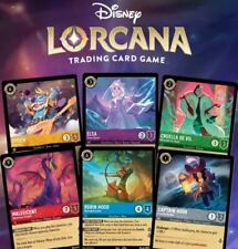 Disney Lorcana First Chapter Singles Pick Your Cards C,UC,R,SR,Legendary NonFoil picture