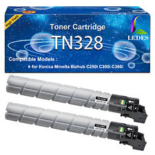 2PK TN-328K Toner Cartridge AAV8130 for Konica Minolta Bizhub C250i C300i C360i picture