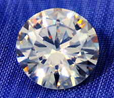 2 ct  Brilliant Round Vintage Top Russian Quality CZ  Moissanite Simulant 8 mm picture