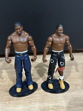 WWF WWE  Cryme Tyme Shad Gaspard JTG Battle Pack 3, 2010 Mattel Figures + Stands picture
