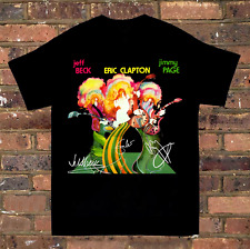 Rare Jeff Beck and Friends Basic Cotton Black S-2345XL Unisex T-Shirt GC268 picture