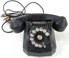 Antique Automatic Electric Monophone Bakelite Rotary Telephone picture