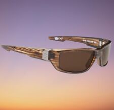 Spy+ Optics Dirty Mo Sunglasses  Brown Stripe  Bronze Polarized New happy lens picture