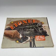 Lionel Lines 1940 Consumer Catalog Model Prewar Railway Rare VTG authentic READ picture