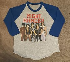 Vintage 1985 Night Ranger 7 Wishes Band Tour T-Shirt picture