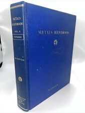 ASM Metals Handbook Volume 4  Forming 8th Edition 1969 Vintage picture
