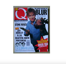 Q MUSIC MAGAZINE-BLUR/DAMON ALBARN on the cover-MARCH 1995 picture