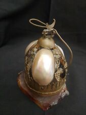 Antique French Palaice Royale Mother of Pearl Table or Servant Bell picture