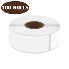 100Rolls OF 350 Address Labels in For DYMO LabelWriter 30252 1-1/8