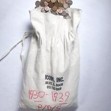 500 Wheat Cent Bag (1930-1939) |Vintage Lincoln Wheat Penny Mixed Lot picture