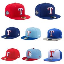 NEW Texas Rangers T MLB 59FIFTY Fitted Cap - 5950 baseball Hat picture