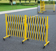 Metal Expandable Barricade, Rotating Mobile Safety Barrier, Retractable Fence picture