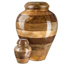 Stunning and very special wooden mango Human Cremation urn for ashes or Pet Urn  picture
