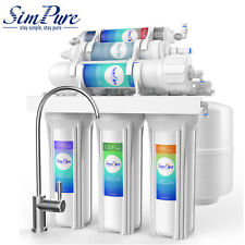 6 Stage 100GPD Alkaline RO Reverse Osmosis Drinking Water Filter System Purifier picture