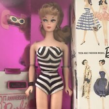VINTAGE 1993 Barbie 35th Anniv. Orig. 1959 Doll & Pkg. SEALED REPRODUCTION picture