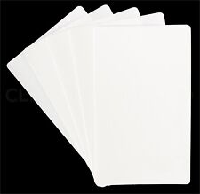 White Plastic Cards - 3