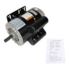3 HP 3450 RPM SPL Electric Motor Compressor Duty 56HZ Frame 1 Phase 115/230V New picture