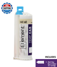 ELEMENT Temporary Crown and Bridge Material Cartridge 50ml (76g) Dental SHADE A1 picture