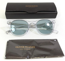 Oliver Peoples Sunglasses OV5464U 1101 Cayson Clear Frames with Blue Lenses picture