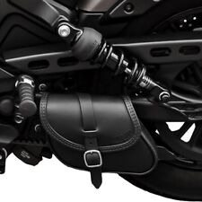 LEATHER SADDLE BAG FOR 2018-2024 INDIAN SCOUT BOBBER 2015-2024 INDIAN SCOUT picture