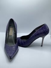 Steve Madden Heels Size 7  Purple 3.5 Heel picture