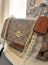 Coach Klare 91019 Crossbody Leather Bag Small - Brown Final Sale picture