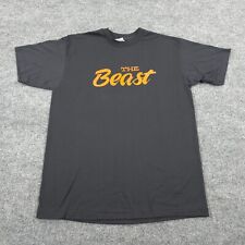 VINTAGE Hanes Shirt Mens Extra Large Black The Beast Racing Team Single Stitch picture