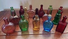 Lot of 16 Vintage Wheaton NJ Art Glass Mini Bottles  picture