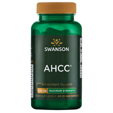 Swanson Herbal Supplements Maximum Strength AHCC 500 mg Veggie Capsule 60ct picture