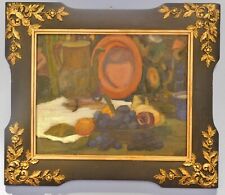 ADELE ANDRES C. 1920 ANTIQUE POST IMPRESSIONIST STILL LIFE OIL PAINTING VIBRANT picture