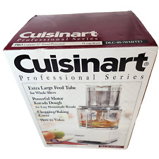 Cuisinart DLC-8S Pro Custom 11 Cup Bowl Food Processor White Brand New in Box picture