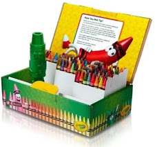 120 Crayola Crayons Colors box With Sharpener And Free-Fast Delivery With Bonus picture