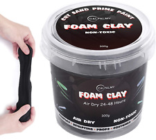 Moldable Cosplay Foam Clay (Black) – High Density and Hiqh Quality picture