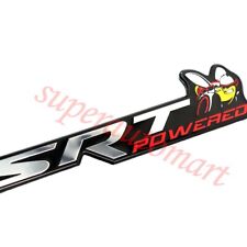 1PC For SRT Powered Badge For Scat Pack Superbee Emblem badge BEE Sticker Chrome picture
