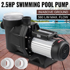 2.5HP In/Above Ground Swimming Pool Sand Filter Pump Motor Strainer US picture