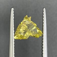 Natural Diamond Horse Head Cut 1.03 Ct Fancy YeIlow Certified For Jewelry Ring picture