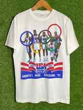 SALE_ Vintage 1992 USA Olympic Basketball Dream Team T-Shirt Gift Fans picture
