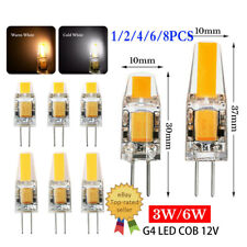 G4 LED 12V AC/DC COB Light 3W 6W High Quality LED G4 Lamp Bulb Chandelier Lamps picture