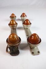 VTG King Bee Hy-Power 66 Amber Glass Bullet Marker Clearance Light Set (24-8) picture