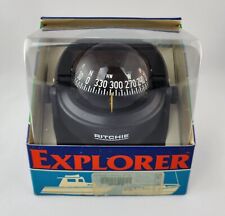 Vintage Ritchie Explorer Compass, Magnetic Model B-51 w/ B-51 Bracket Mount NEW picture
