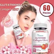 Nature Glow Glutathione Collagen Glow Strawberry Flavor 60 Gummies Original picture